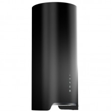 Hota Decorativa tip Insula Tornado Cilindro 1200 (40) LED Negru